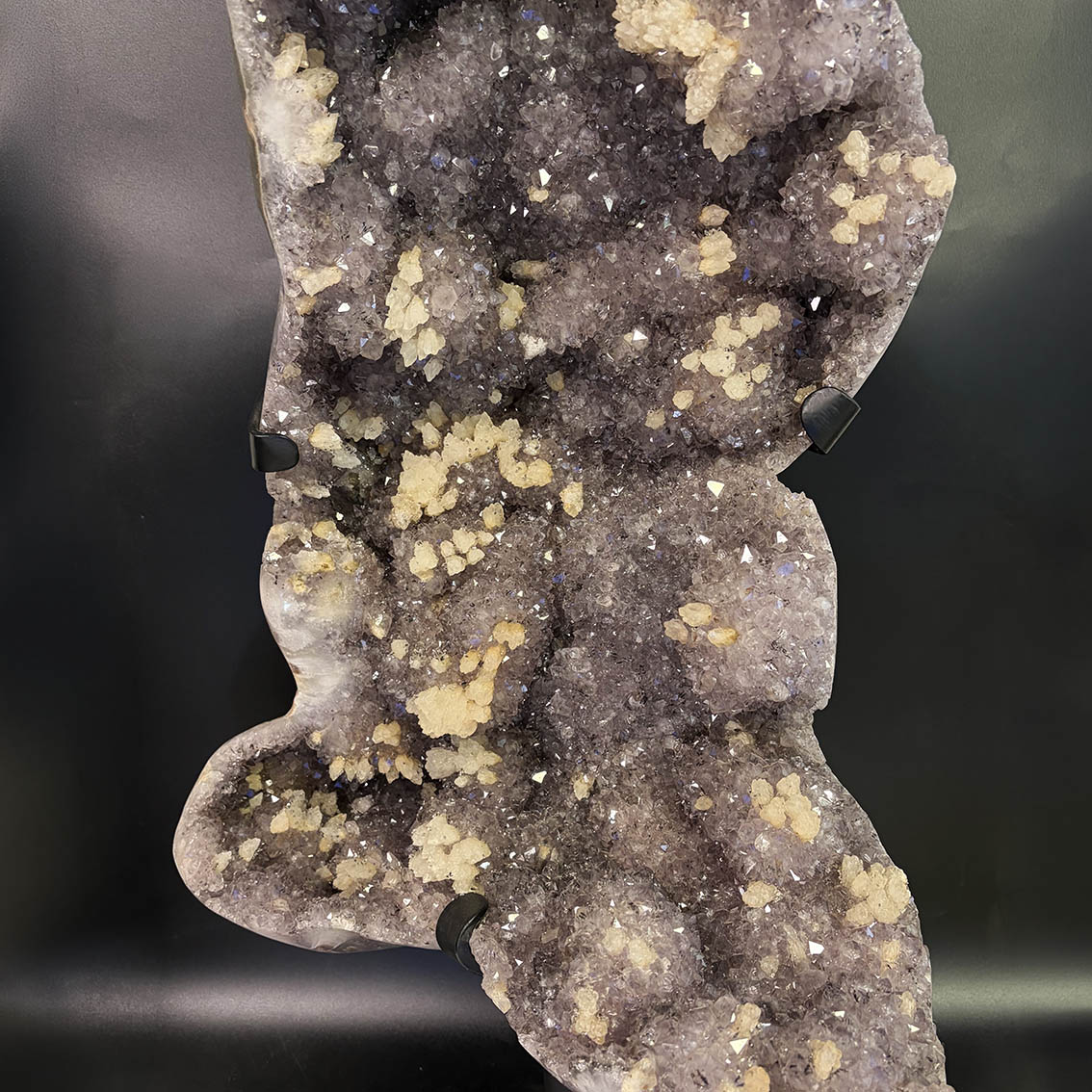 Amethyst Quartz with Calcite Crystals (Phantoms) 23 - Image 4