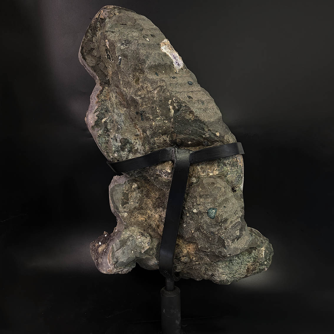 Amethyst Quartz with Calcite Crystals (Phantoms) 23 - Image 6