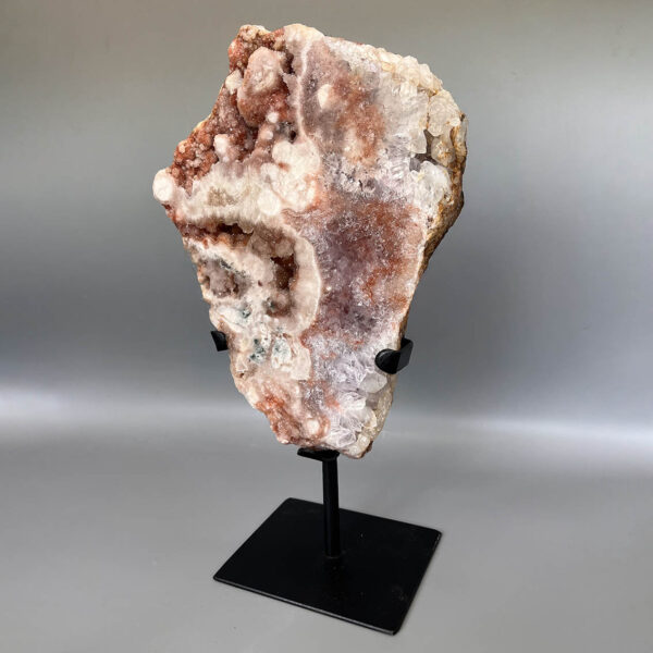 Pink Amethyst Quartz Slice 001